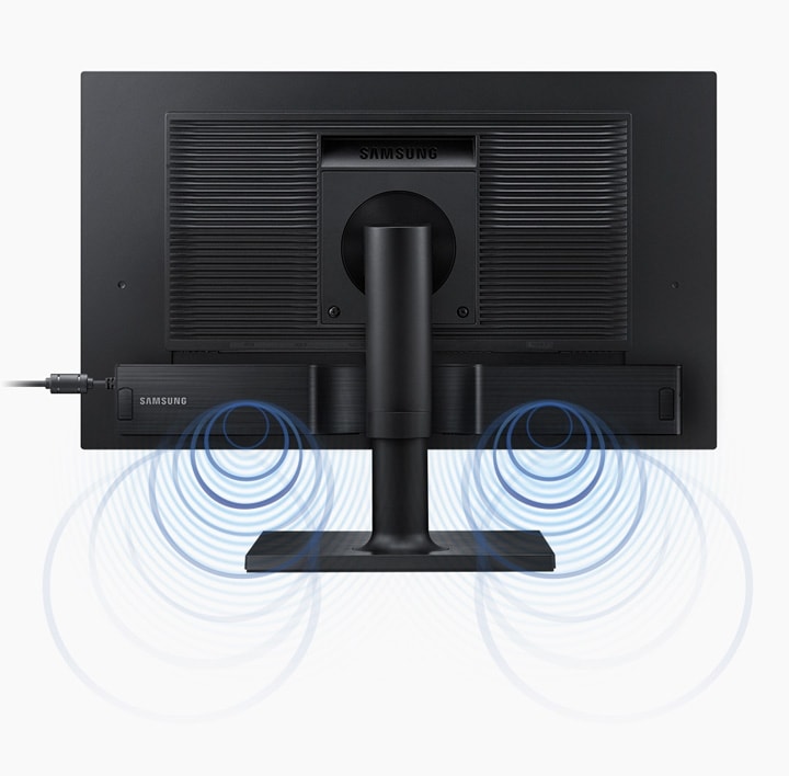 Optional mountable USB soundbar