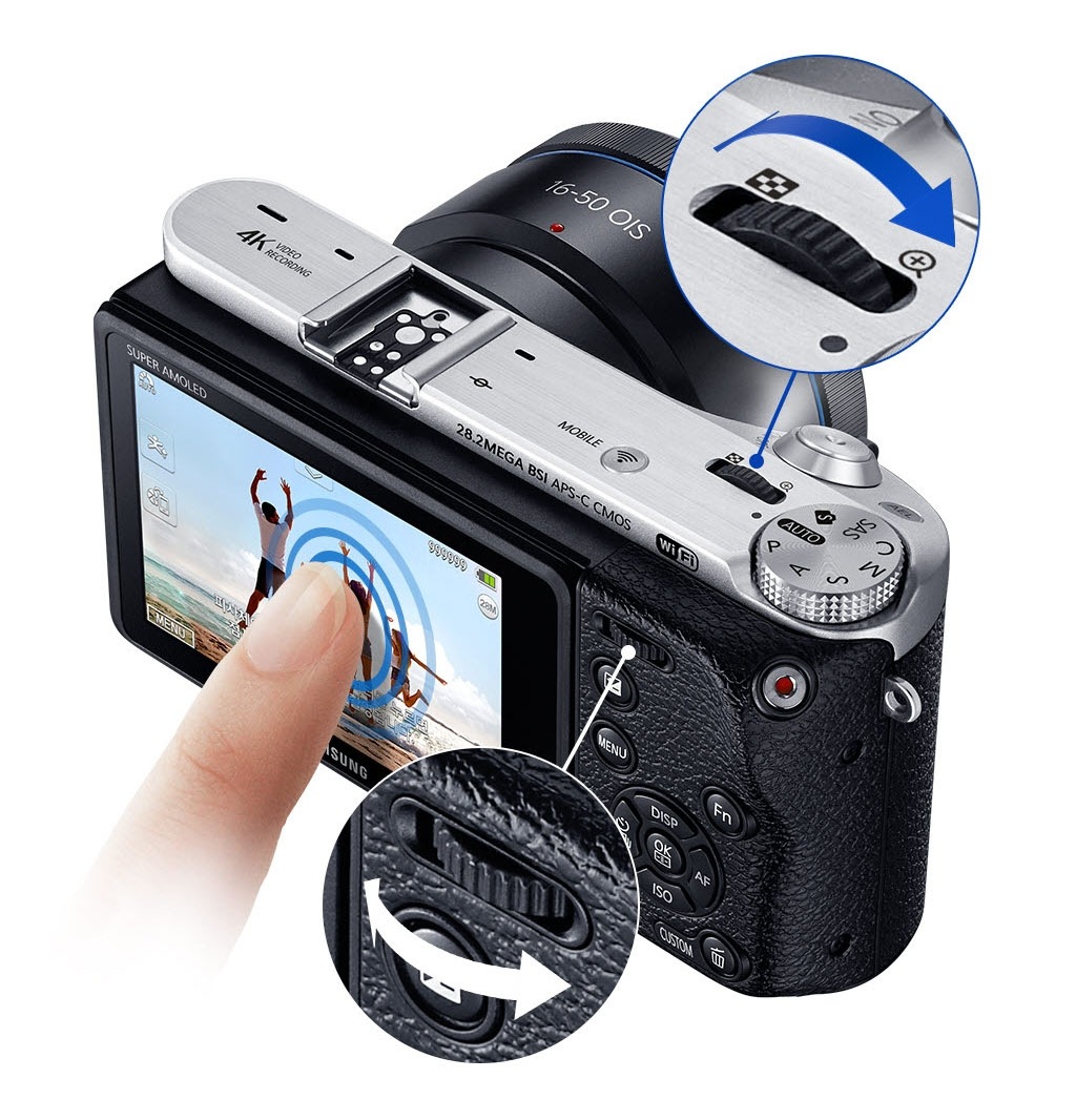 NX500 + 16-50 Power Zoom | EV-NX500ZBMIAU | Samsung Australia