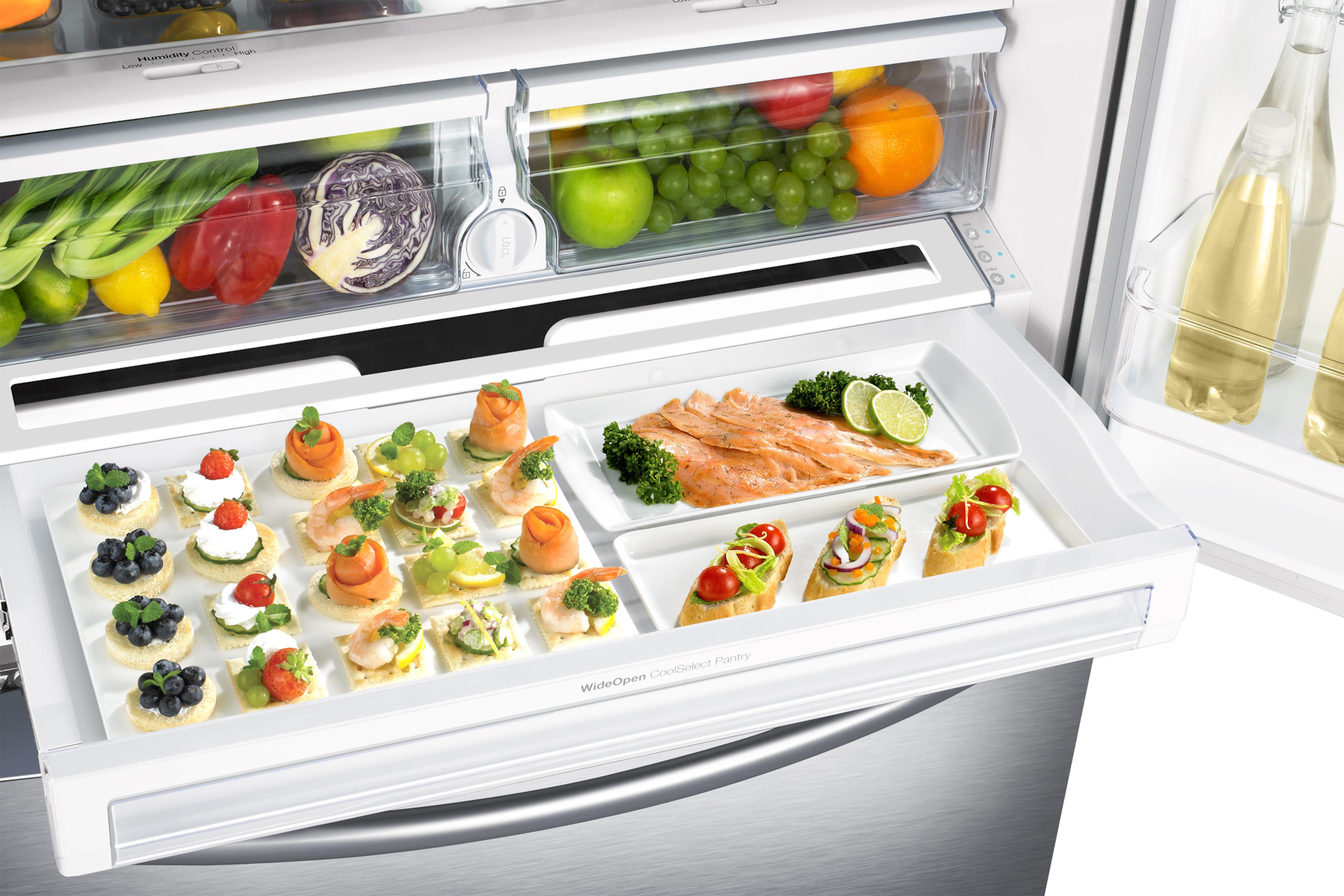 653 Litre French Door Refrigerator(SRF653CDLS) RF23HCEDBSR/SA