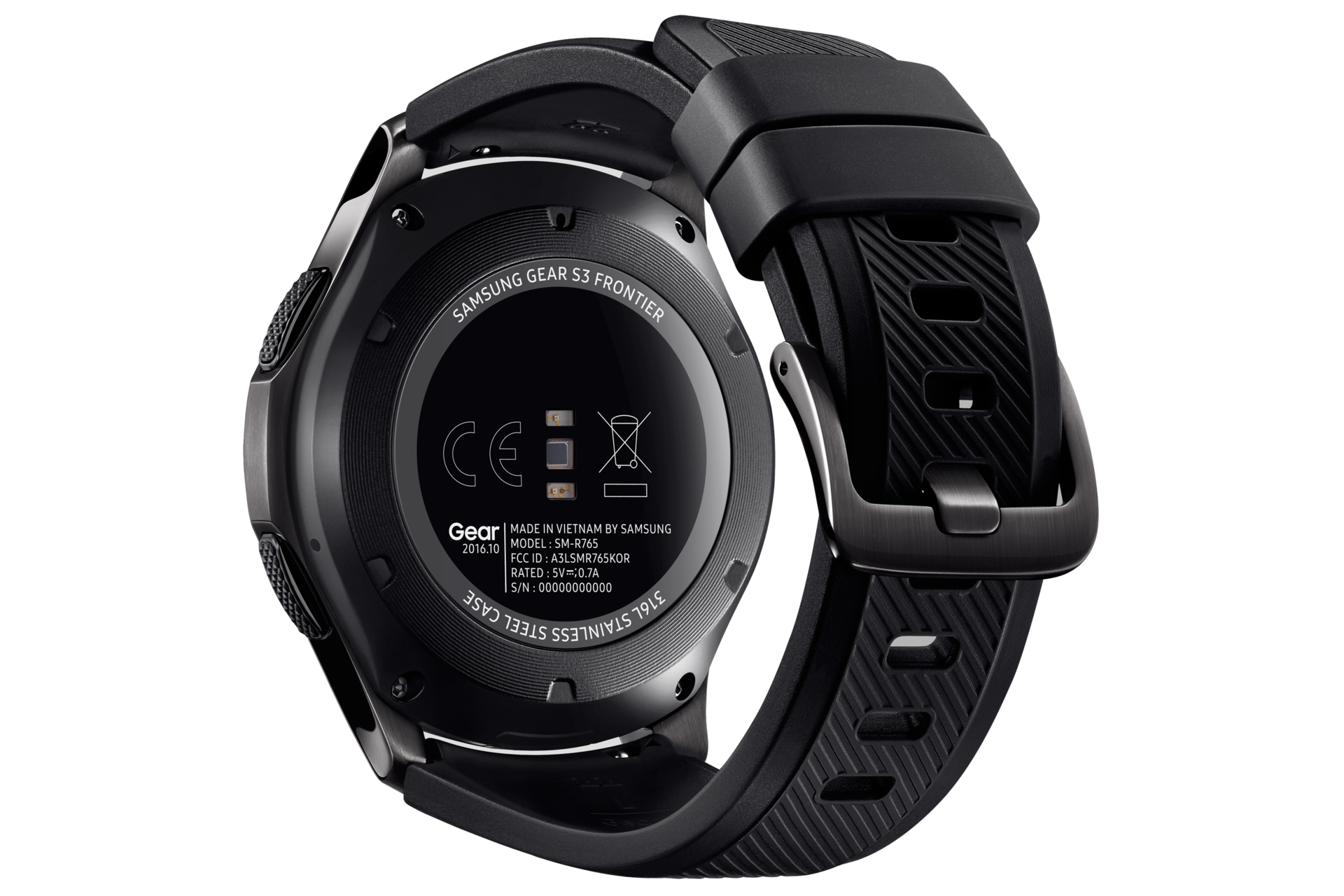 gear s3 frontier thickness