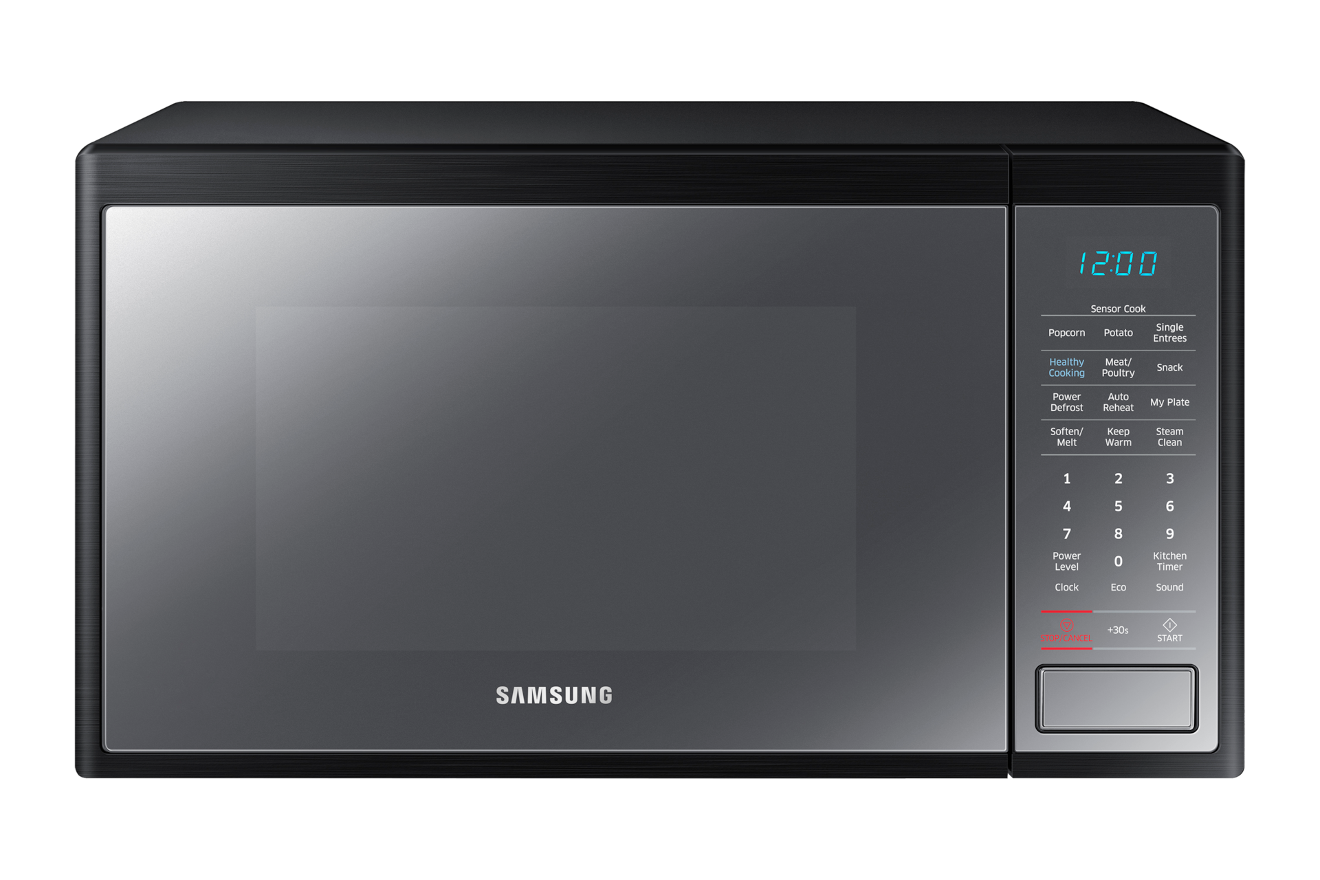 32L Mirror Finish Microwave with Ceramic Enamel Interior Samsung AU