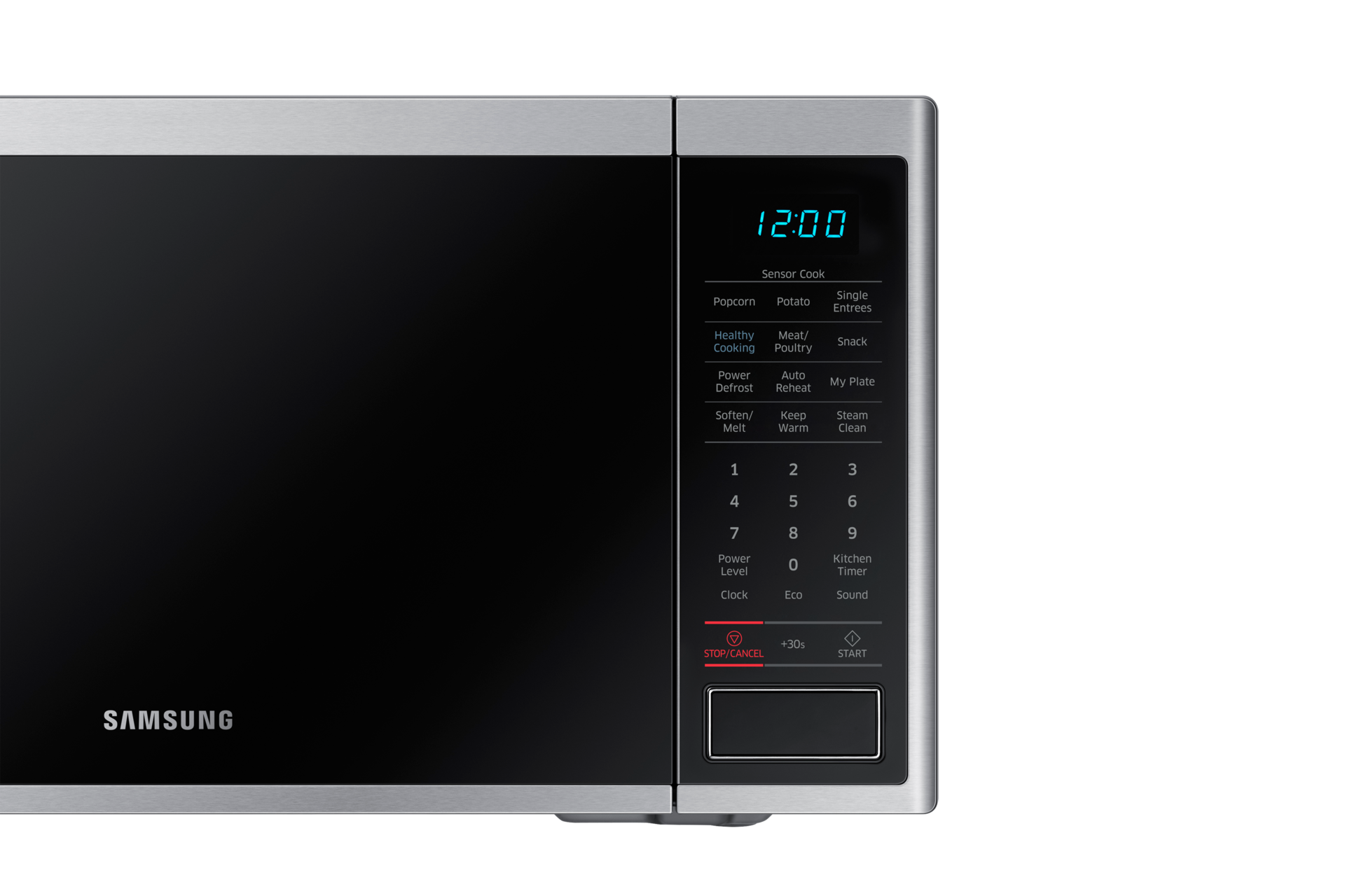 32L Stainless Steel Microwave with Ceramic Enamel Interior Samsung AU