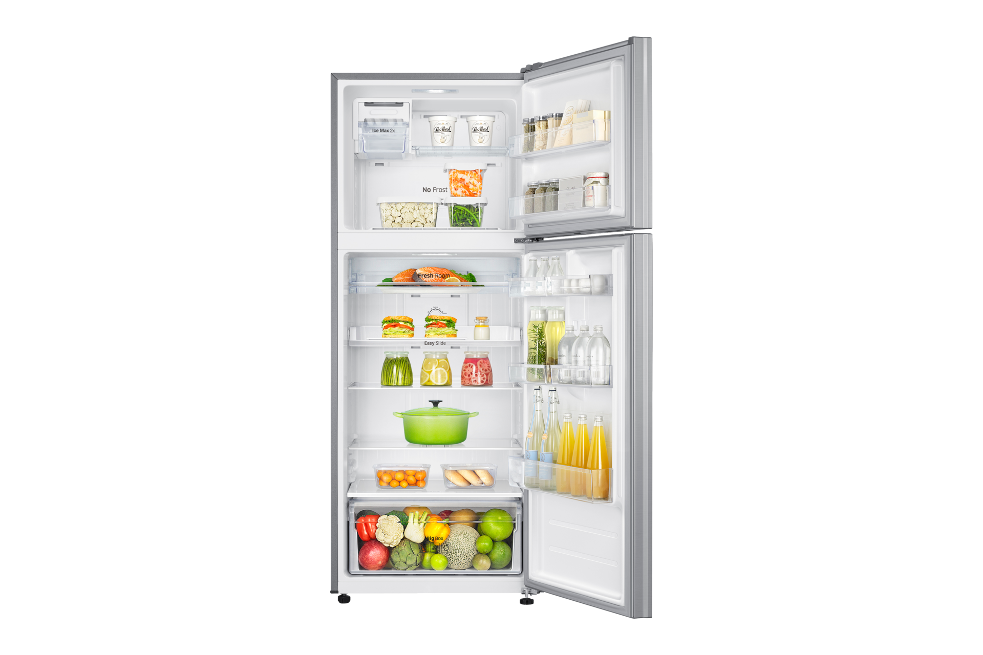 SR469MLS 469L Capacity Top Freezer Refrigerator with 3.5 Star Energy