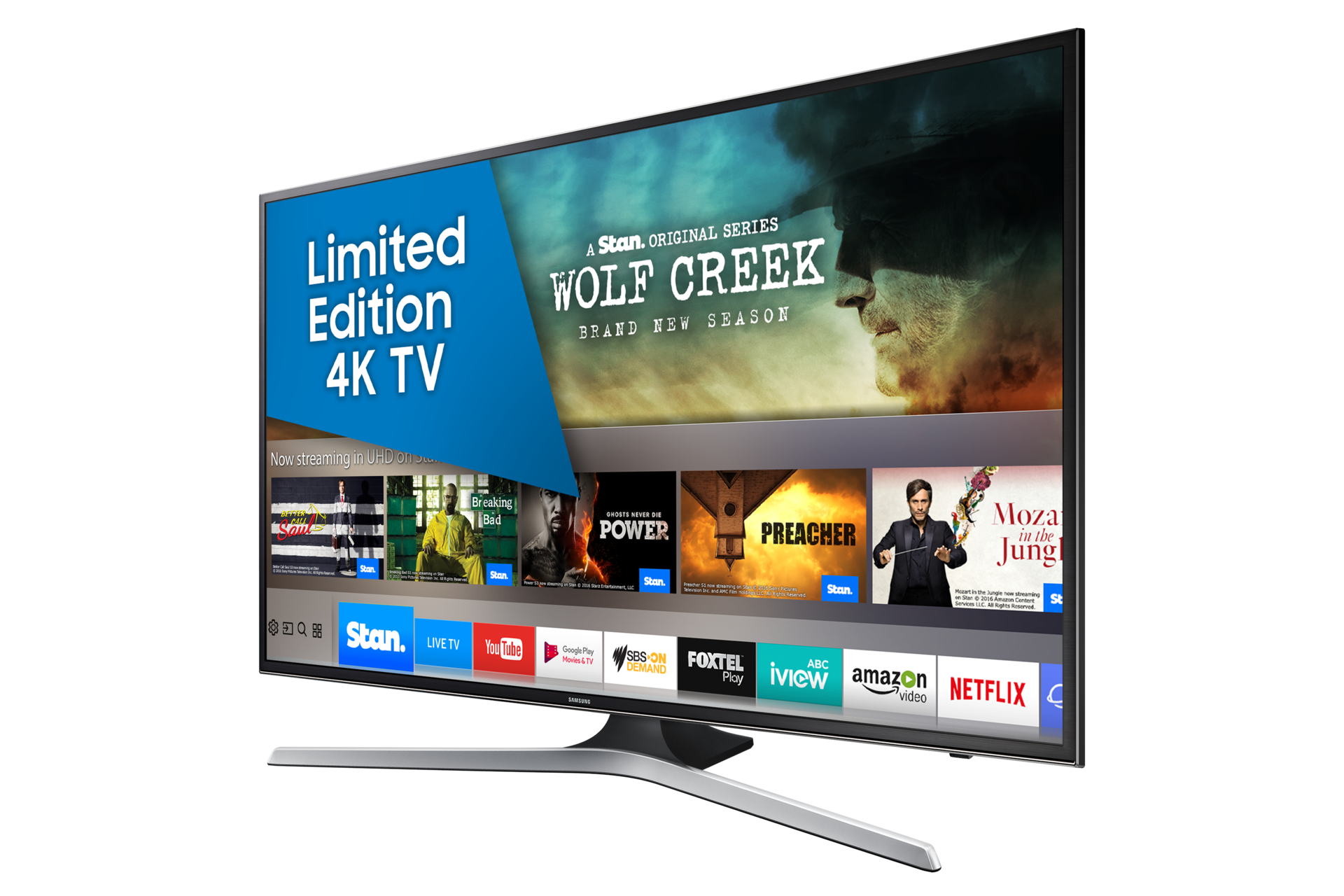 Series 6 75 inch MU6103 UHD LED TV UA75MU6103WXXY Samsung Australia