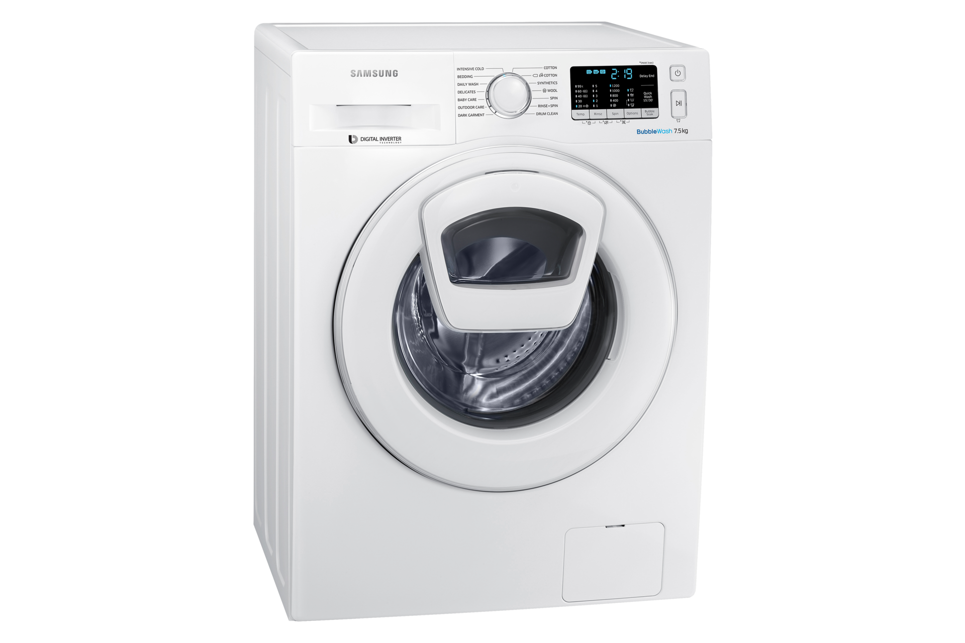 AddWash™ 7.5KG Front Loader with AddDoor (WW75K5210WW) WW75K5210WW/SA