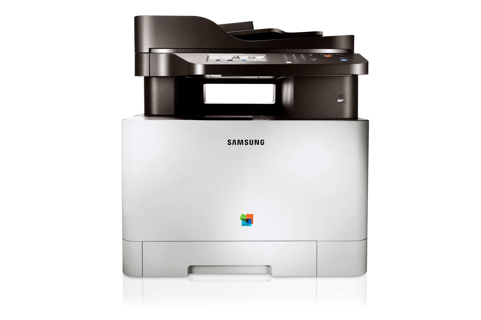 CLX-4195FW 1 Front Silver