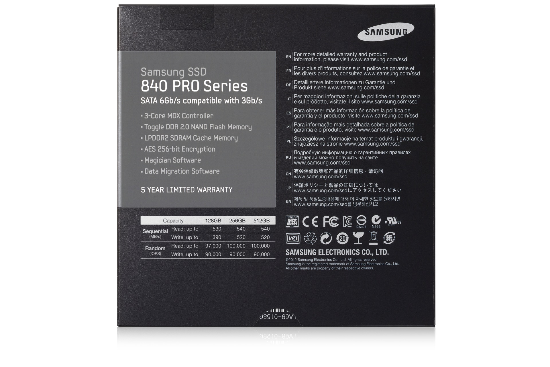 MZ-7PD128 4 Dynamic Black