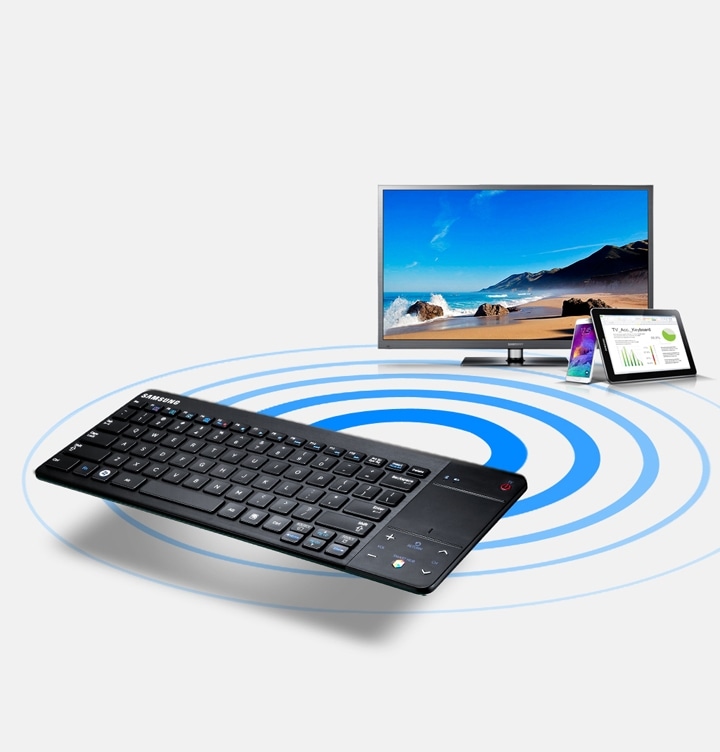 Connecter Casque Bluetooth Sur Smart Tv Samsung VG-KBD1000 Samsung Smart TV Bluetooth Clavier | SAMSUNG