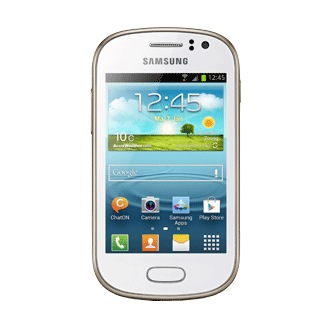 GT-S6810P Отпред Бял
