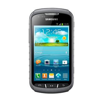 GT-S7710 Отпред Сребрист