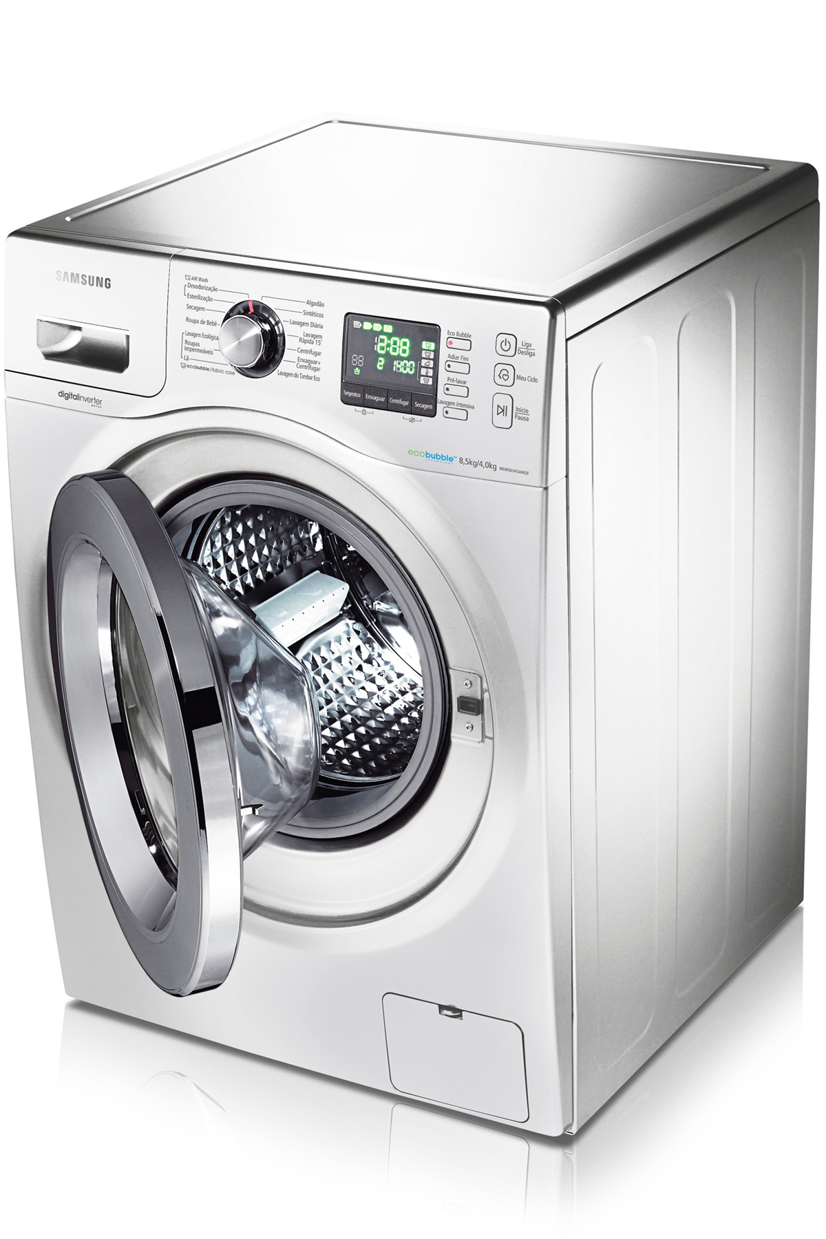 Lavadora e Secadora Seine 8.5Kg Branca 127V SAMSUNG Brasil