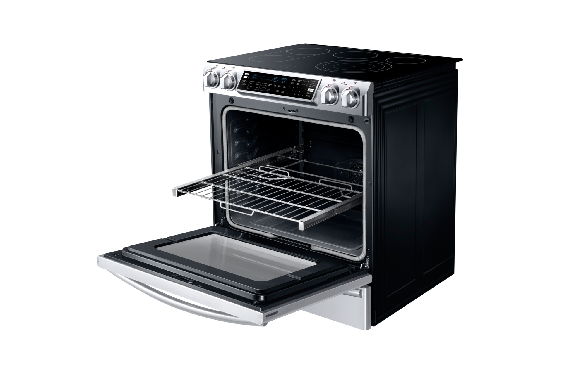 Samsung NE58F9710WS Electric Range, 5.8 cu.ft Samsung CA