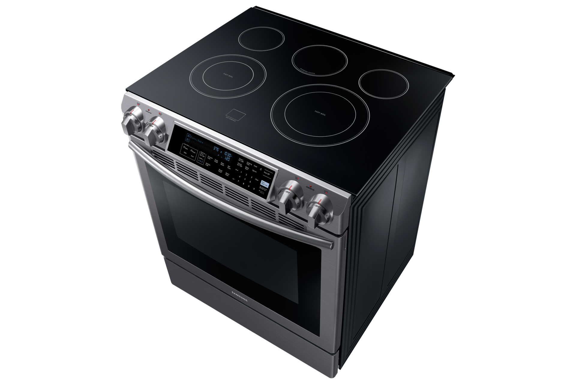 NE58K9500SG Electric Range with Slidein Design, 5.8 cu.ft NE58K9500SG/AC Samsung CA