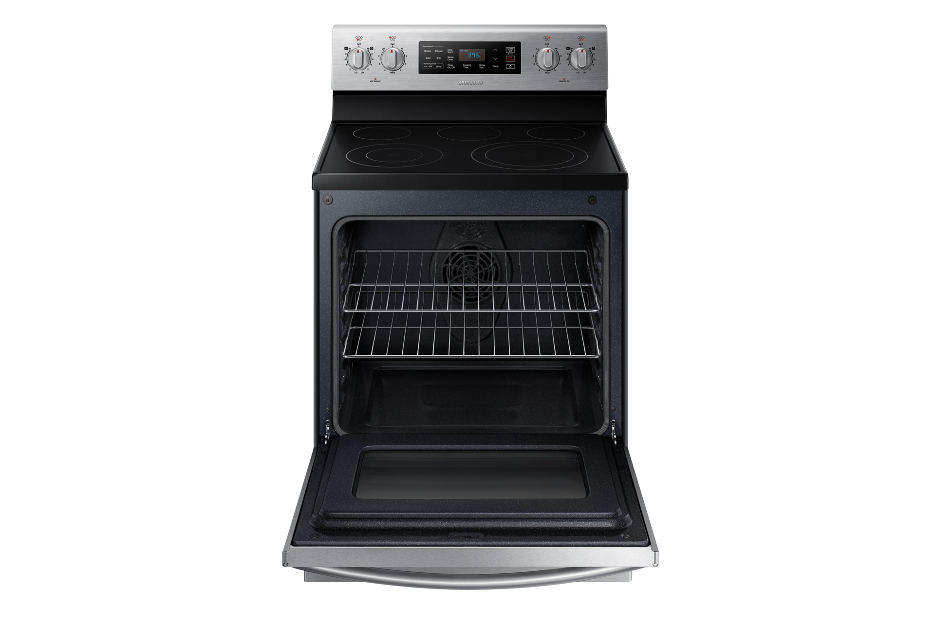 NE59K3321SS/AC Electric Range with Fan convection, 5.9. cu. Ft