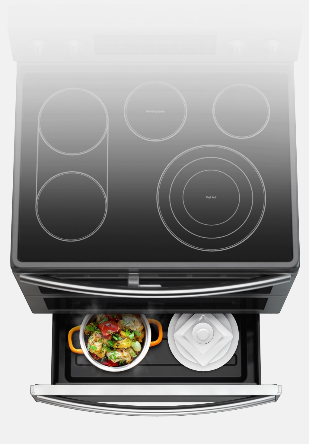 Samsung NE59J7850WS Electric Range with Flex Duo™, 5.9 cu.ft Samsung CA