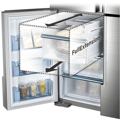 samsung french door maximum organization access easy