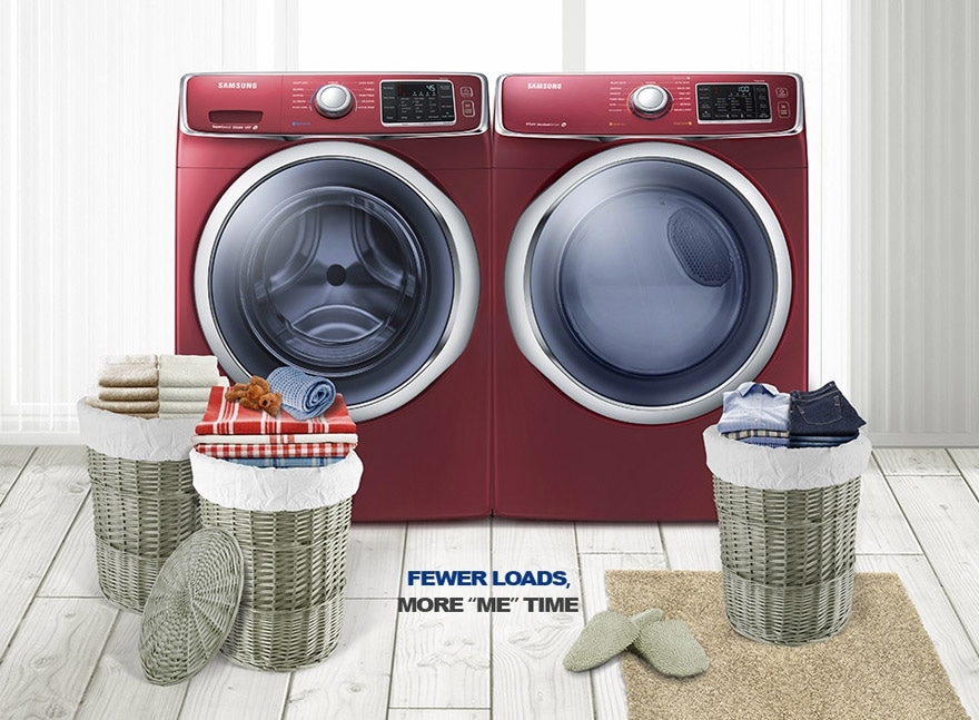 Samsung WF42H5200AP FrontLoad Washer with Smart Care, 4.8 cu.ft Samsung CA