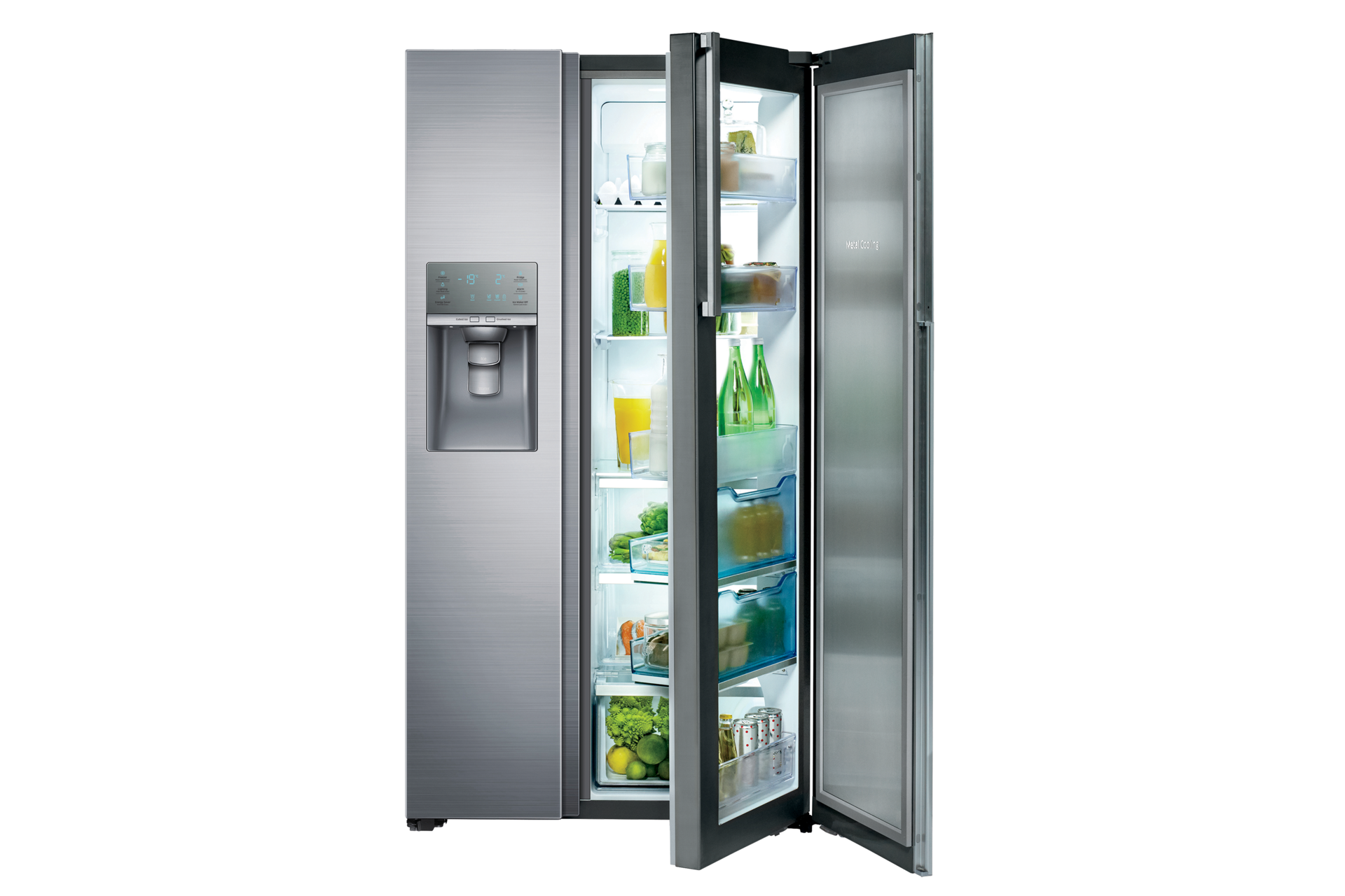 RH22H9010SR SidebySide Refrigerator with Food Showcase, 21.5 cu.ft