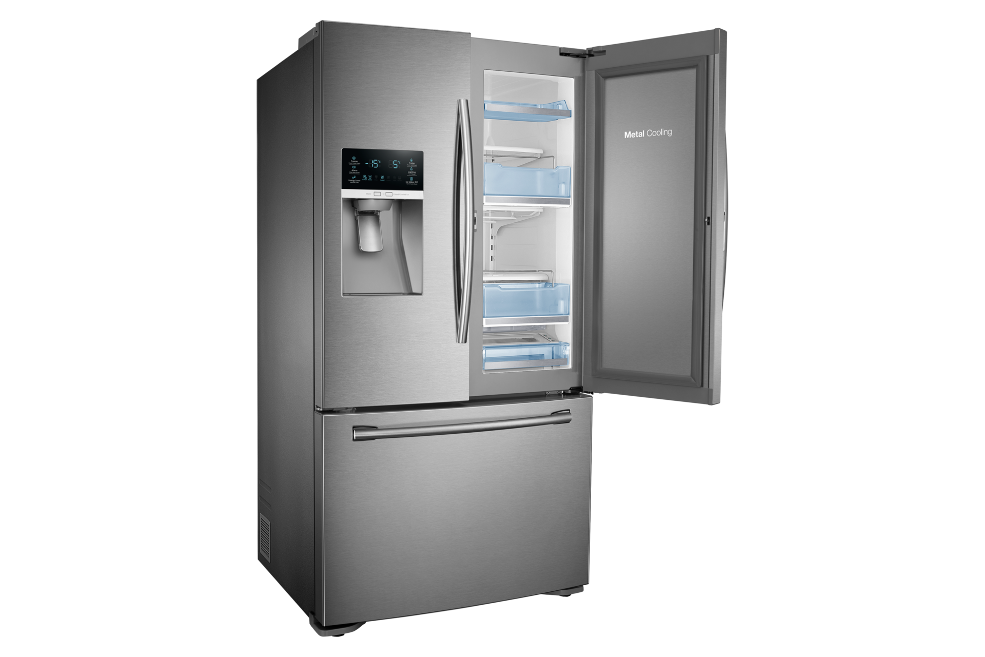 RF23HTEDBSR French Door Refrigerator with Food Showcase, 22.5 cu.ft