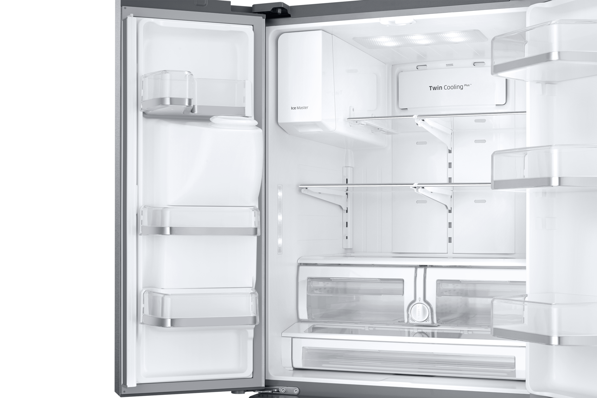RF26J7500SR French Door Refrigerator with Twin Cooling Plus, 25.5 cu.ft