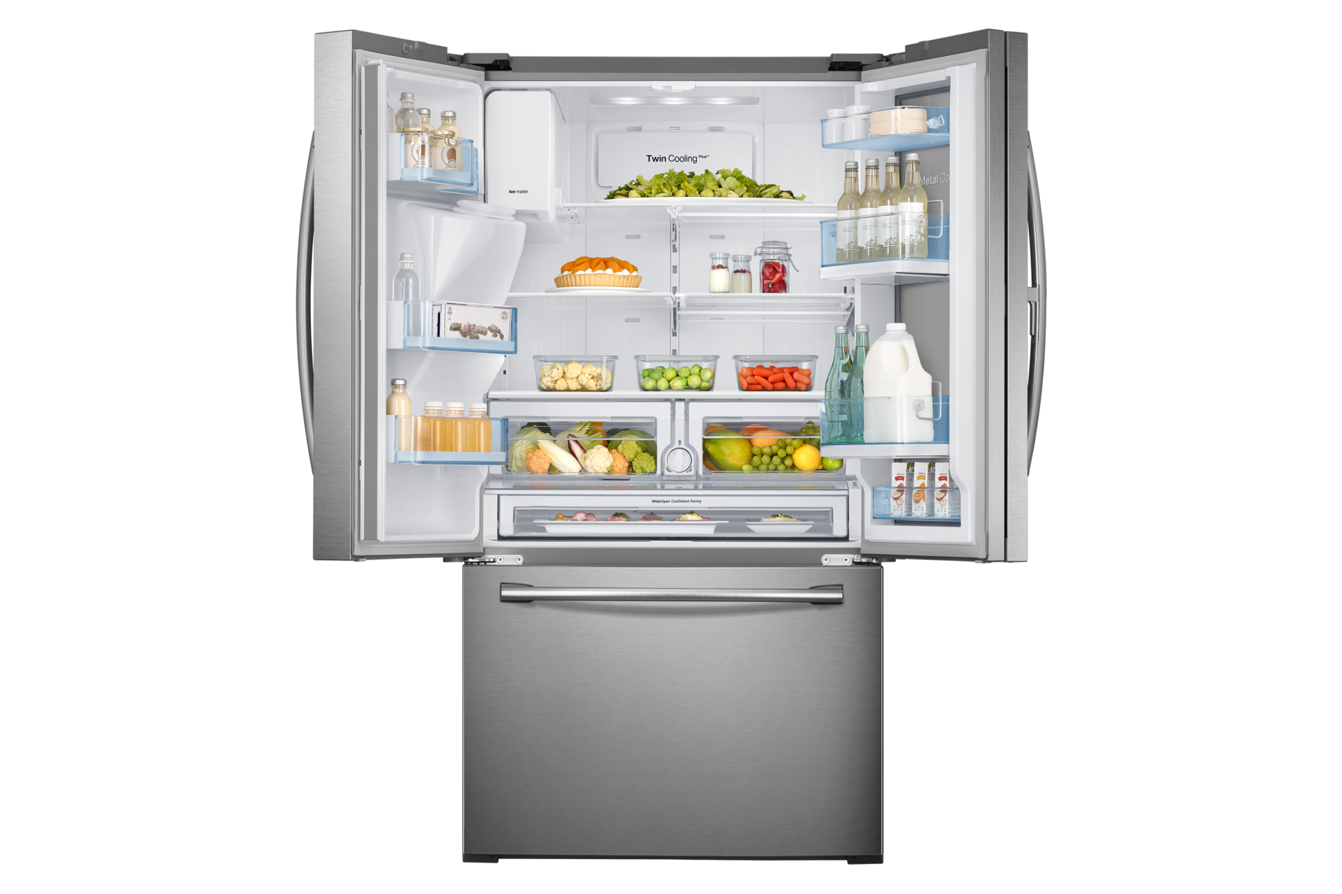 RF28HDEDBSR French Door Refrigerator with Food Showcase, 28 cu.ft