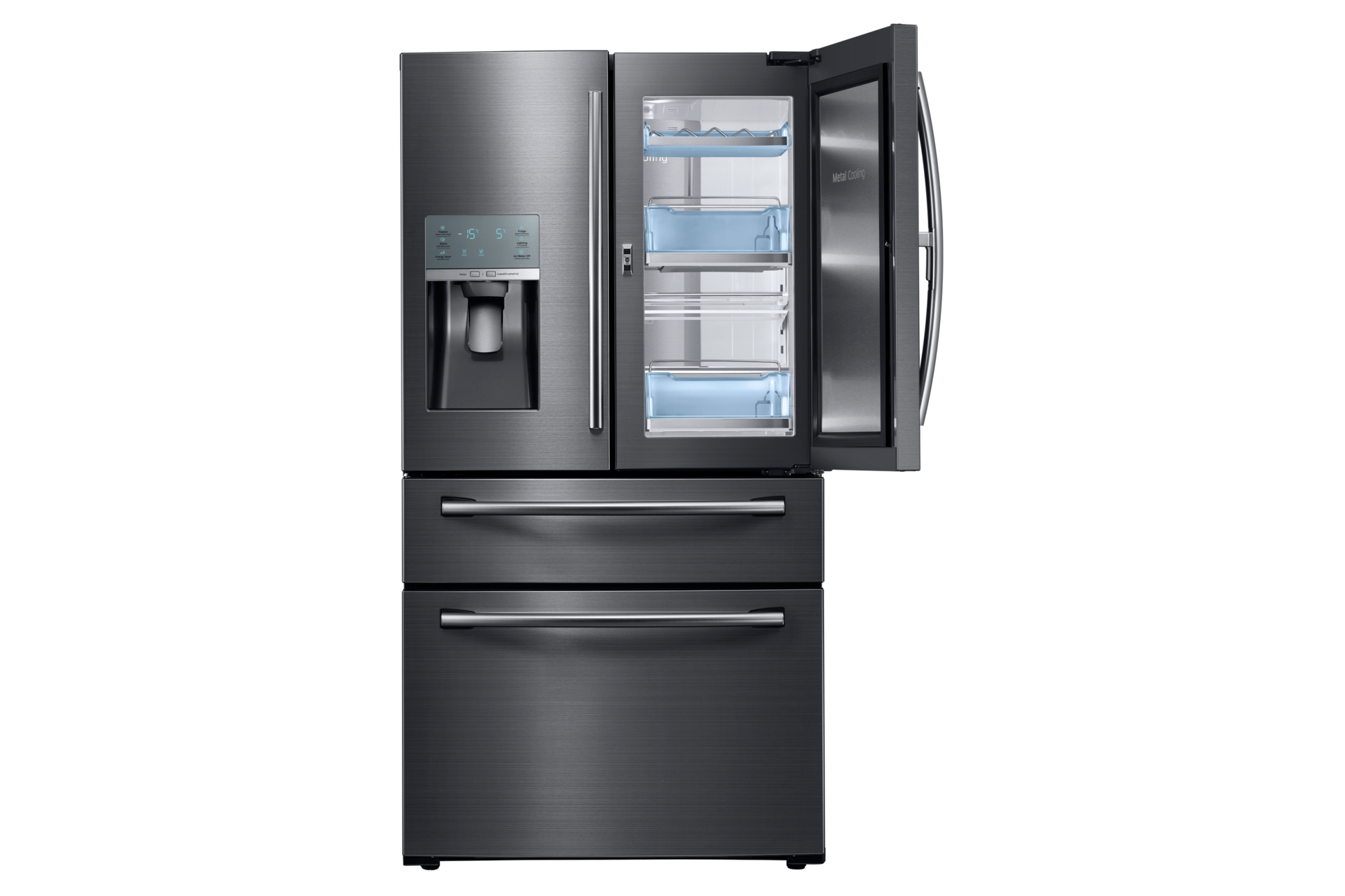 RF28JBEDBSG French Door Refrigerator with Food Showcase, 27.8 cu.ft