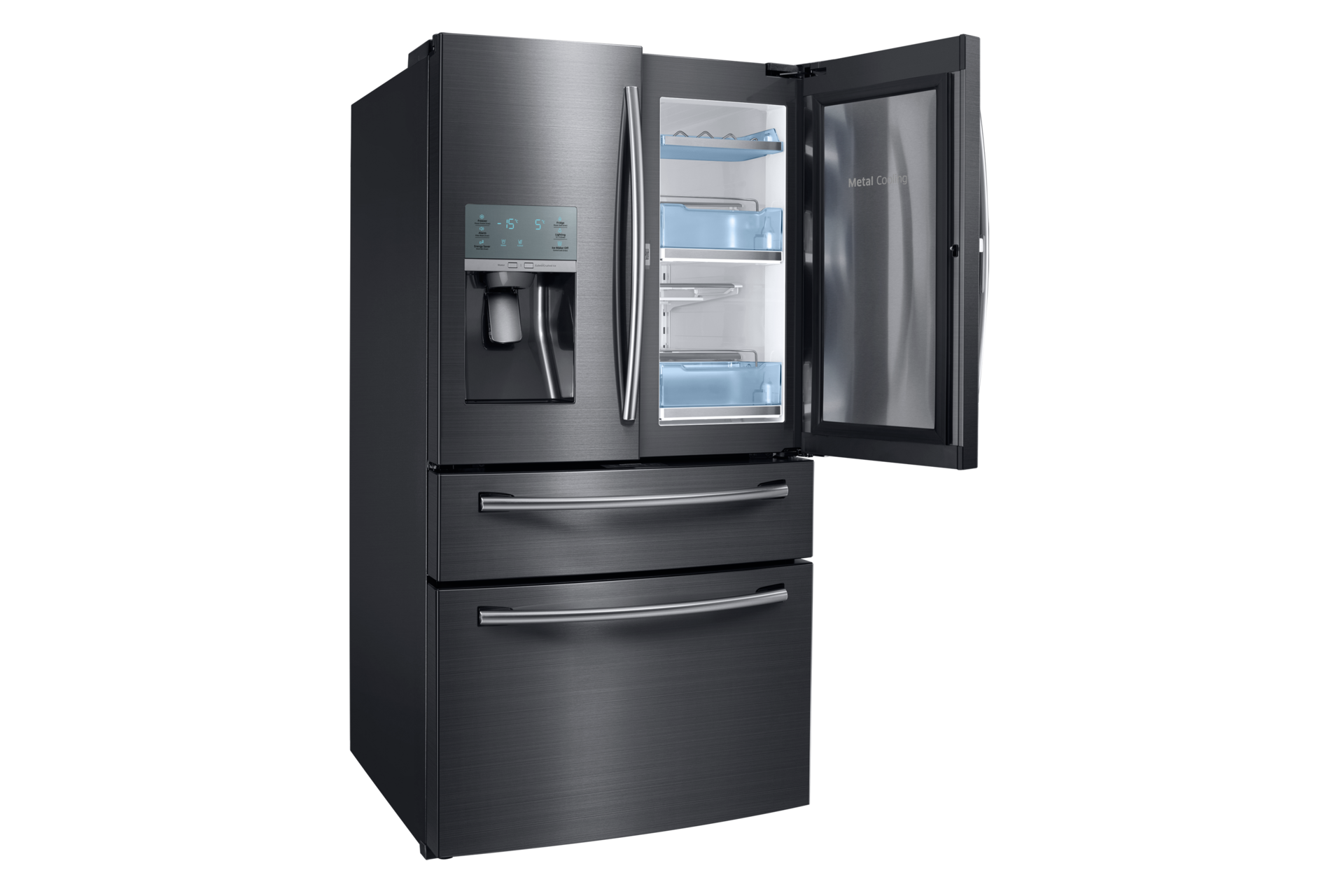 RF28JBEDBSG French Door Refrigerator with Food Showcase, 27.8 cu.ft