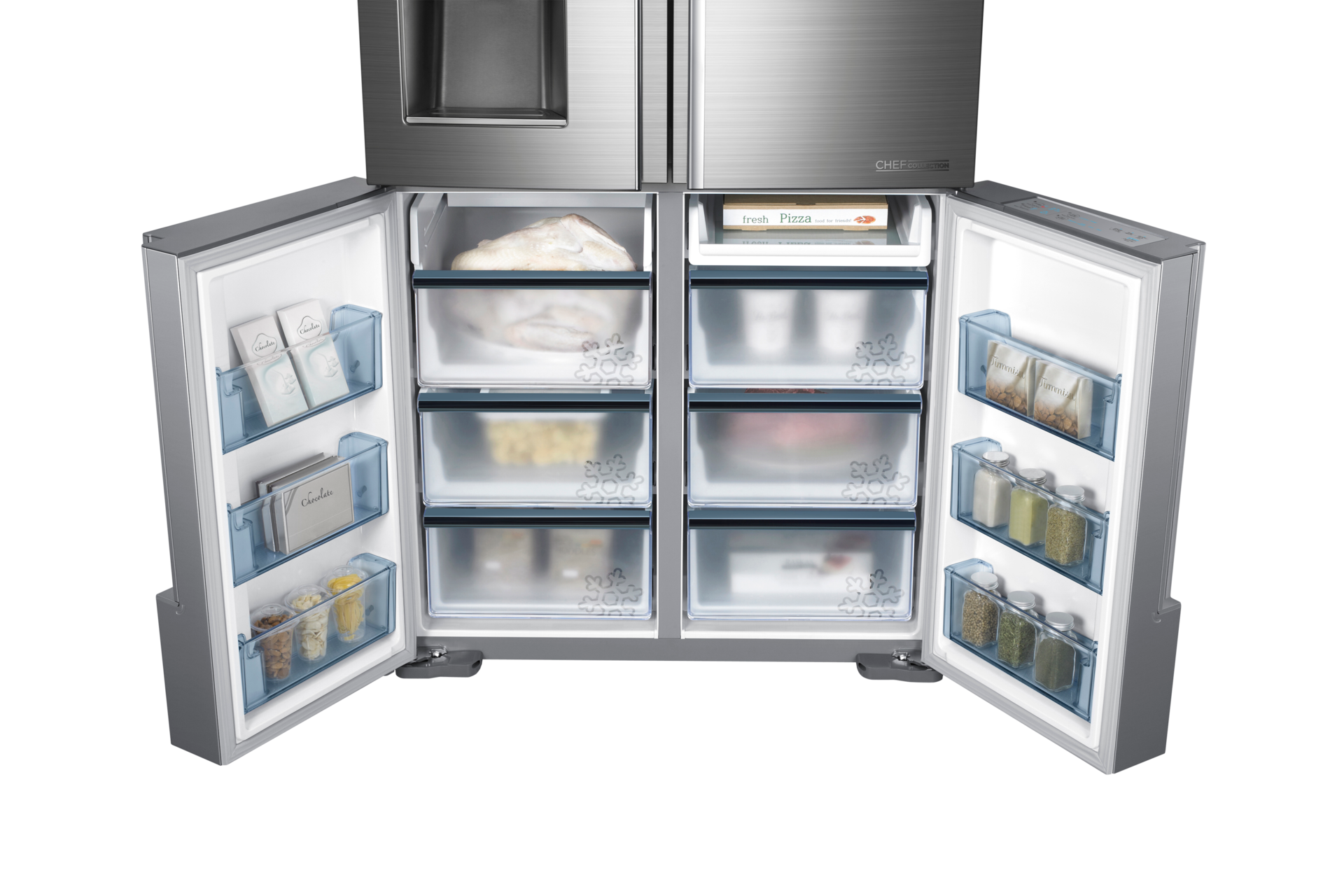 RF34H9960S4 French Door Refrigerator with Triple Cooling, 34.3 cu.ft