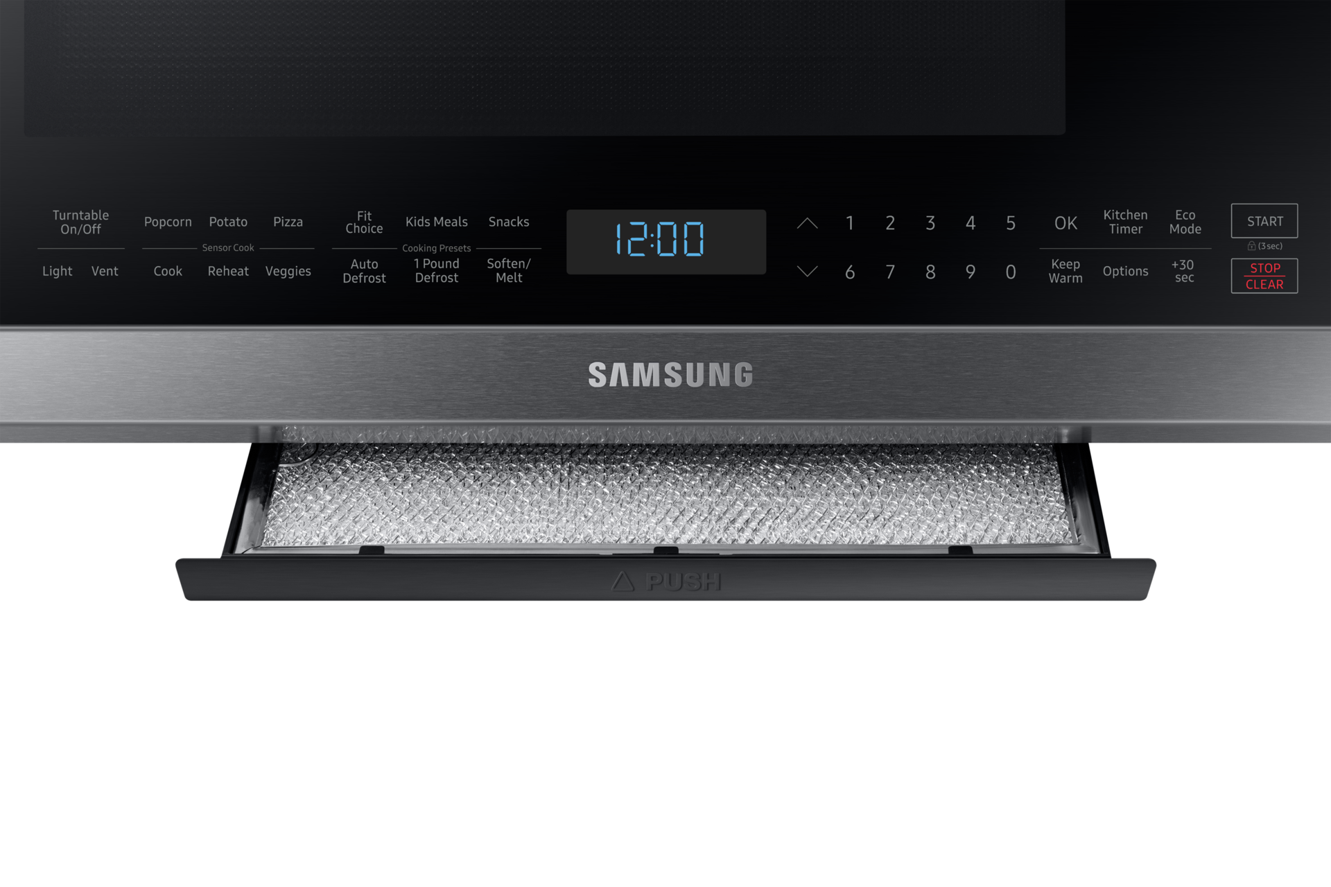 ME21M706BAS Over the Range with Glass Touch Bottom Control, 2.1 cu.ft