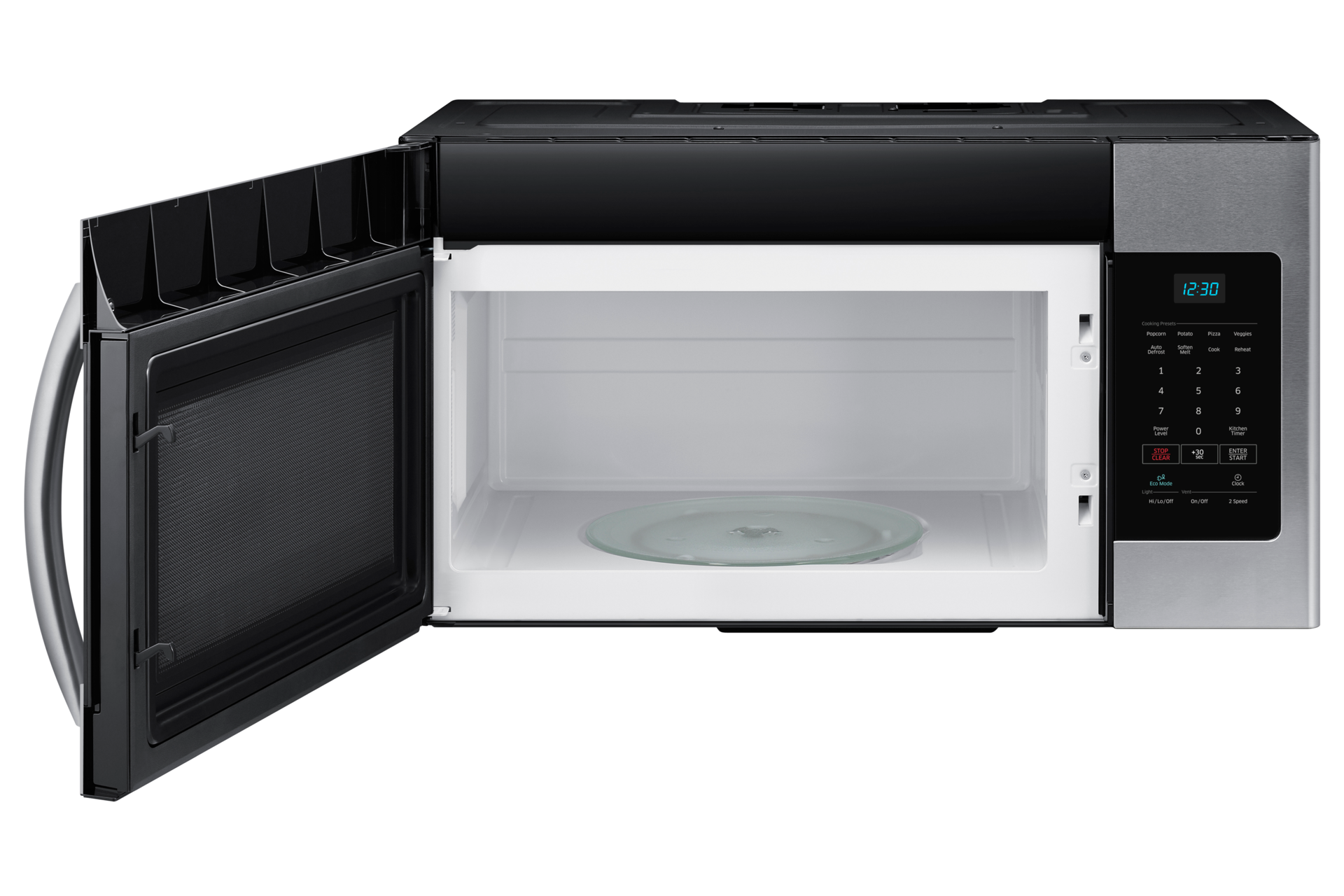 ME16H702SES Over the Range Microwave with Big Door Design, 1.6 cu.ft