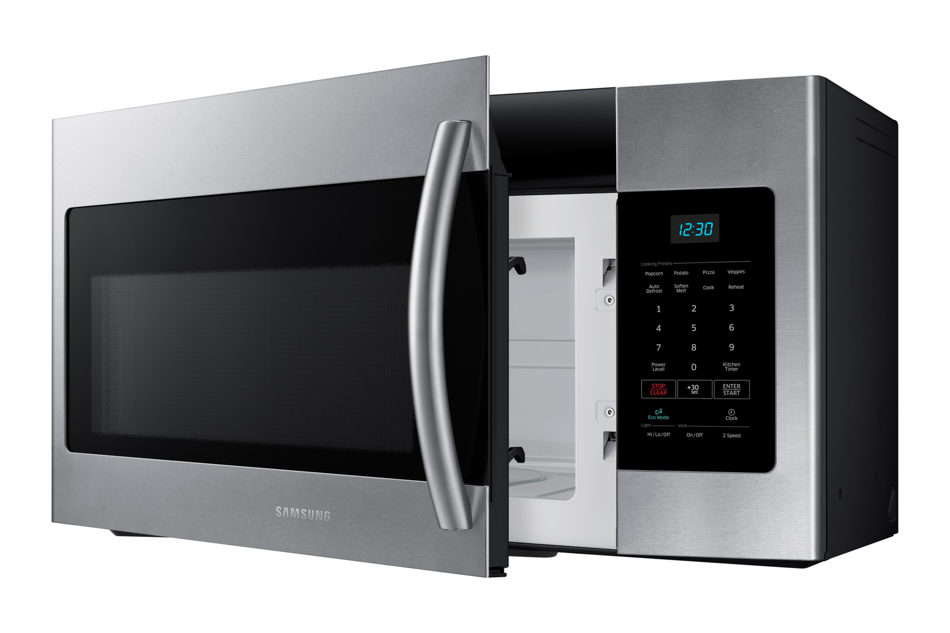 ME16H702SES Over the Range Microwave with Big Door Design, 1.6 cu.ft