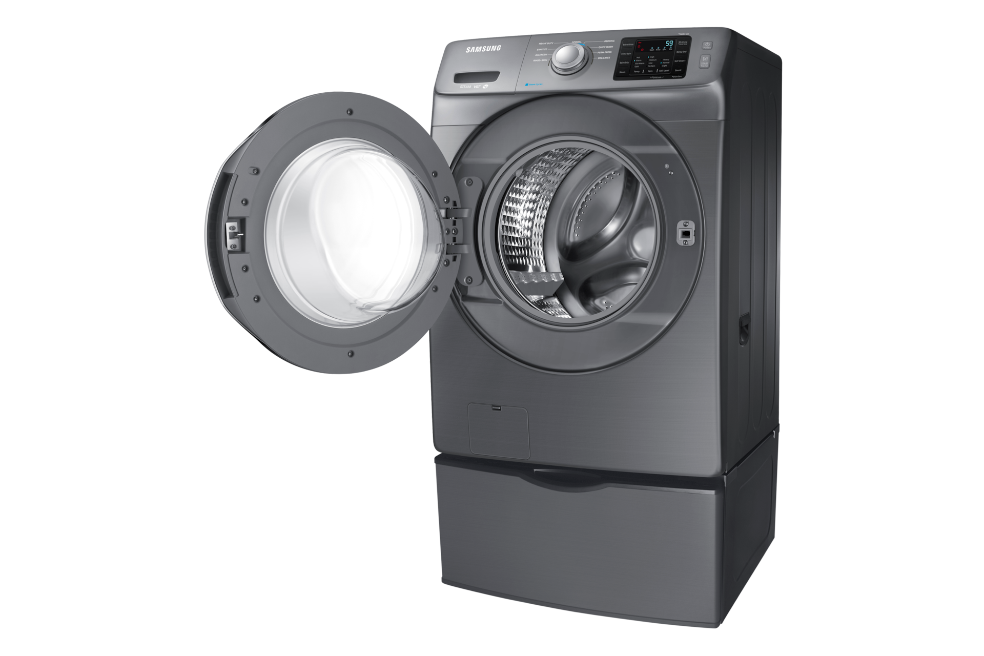 Samsung WF42H5200AP FrontLoad Washer with Smart Care, 4.8 cu.ft