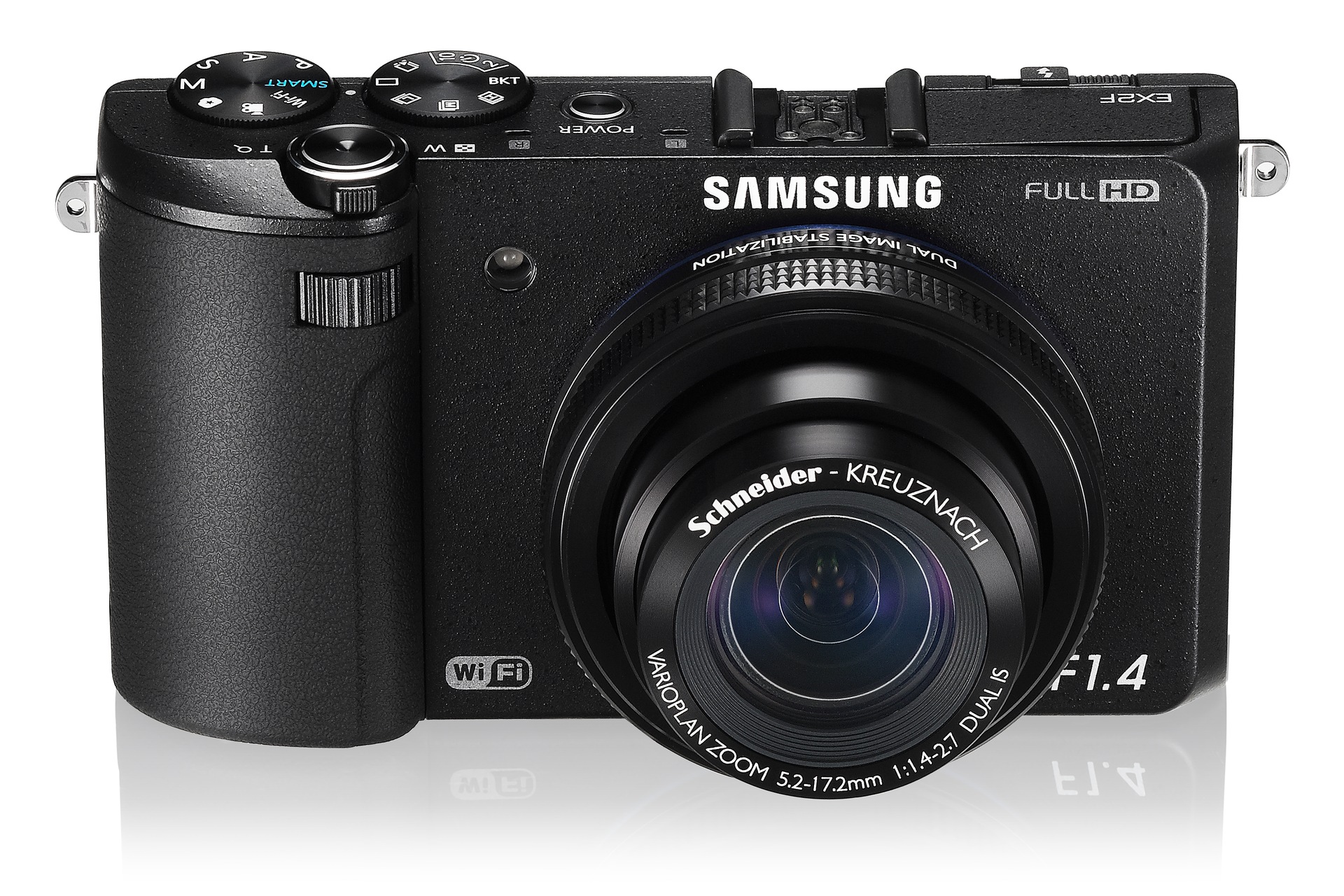 SAMSUNG EX2F 4 Front Black