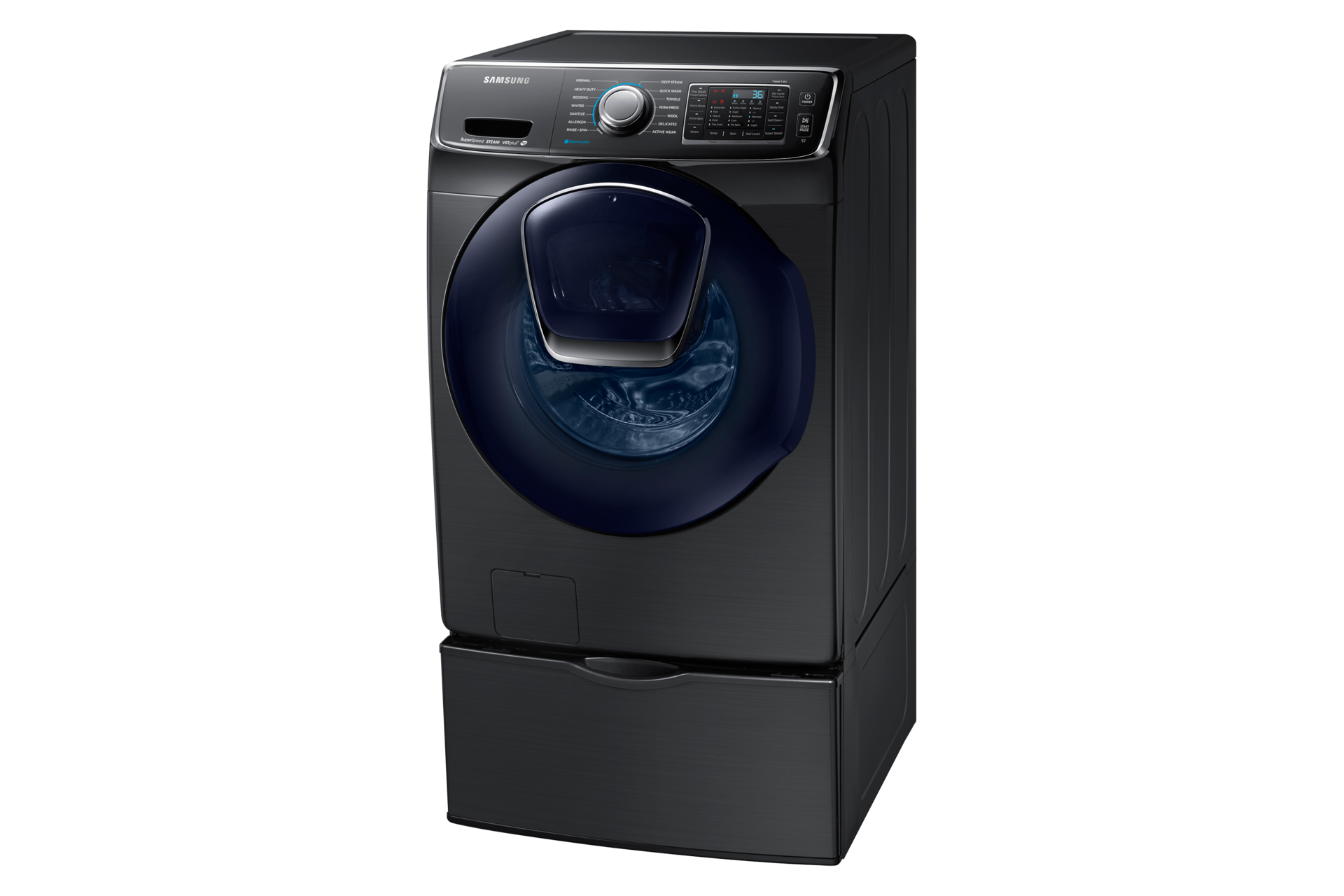 WF6500 Washer with AddWash, 5.2 Cu.Ft (Black Stainless) SAMSUNG Canada