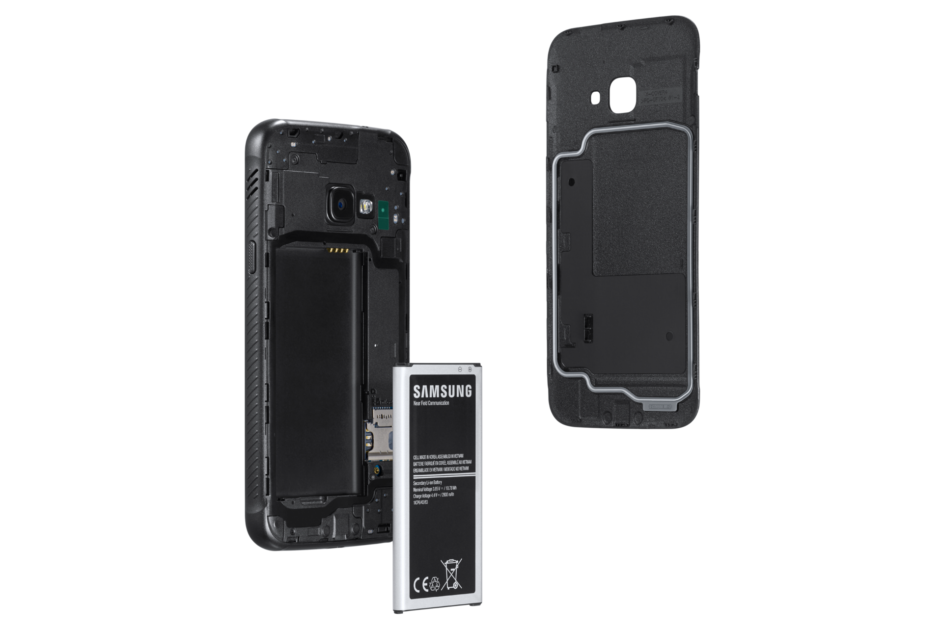 Samsung Galaxy Xcover 4 in black Samsung Schweiz