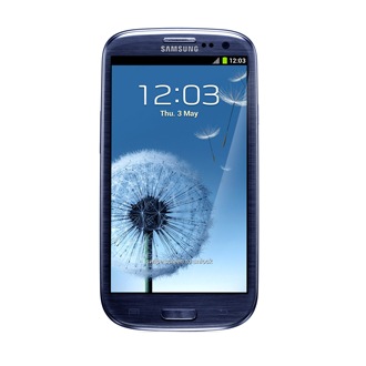 GT-I9300 Vorderseite Blau