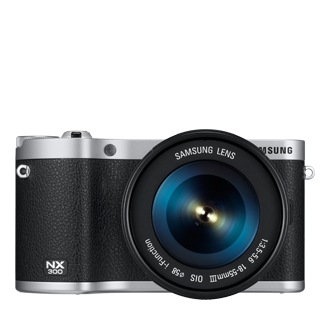 NX300 Frente con Lente Negro