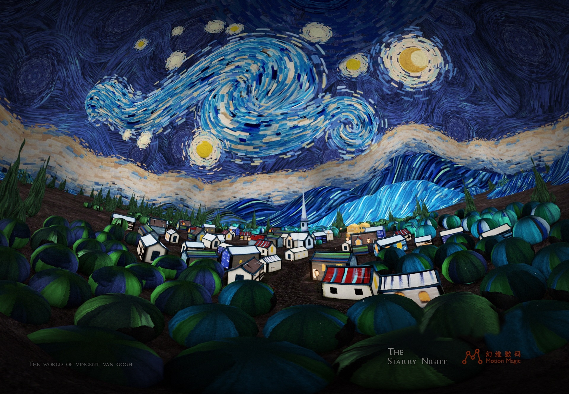Image result for Starry Night gear vr