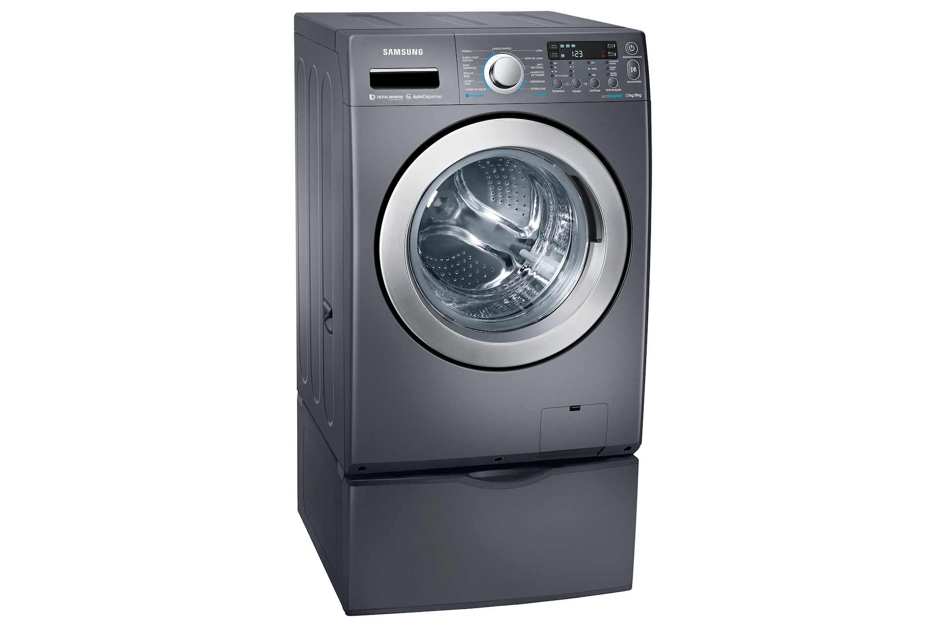 WD15F5K5ASG Lavadora Secadora Con Eco Bubble, 15 Kg | WD15F5K5ASG/CO ...