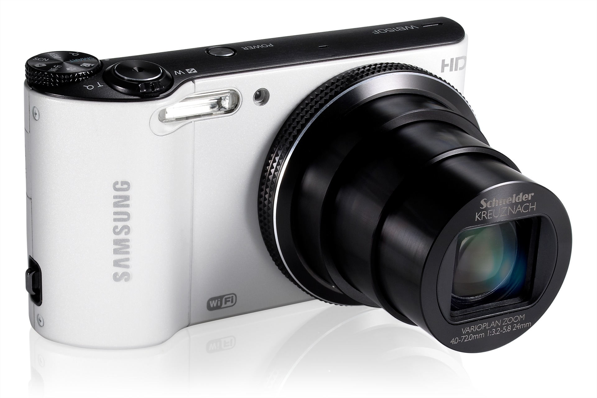 SAMSUNG WB150F 3 Ángulo izquierdo