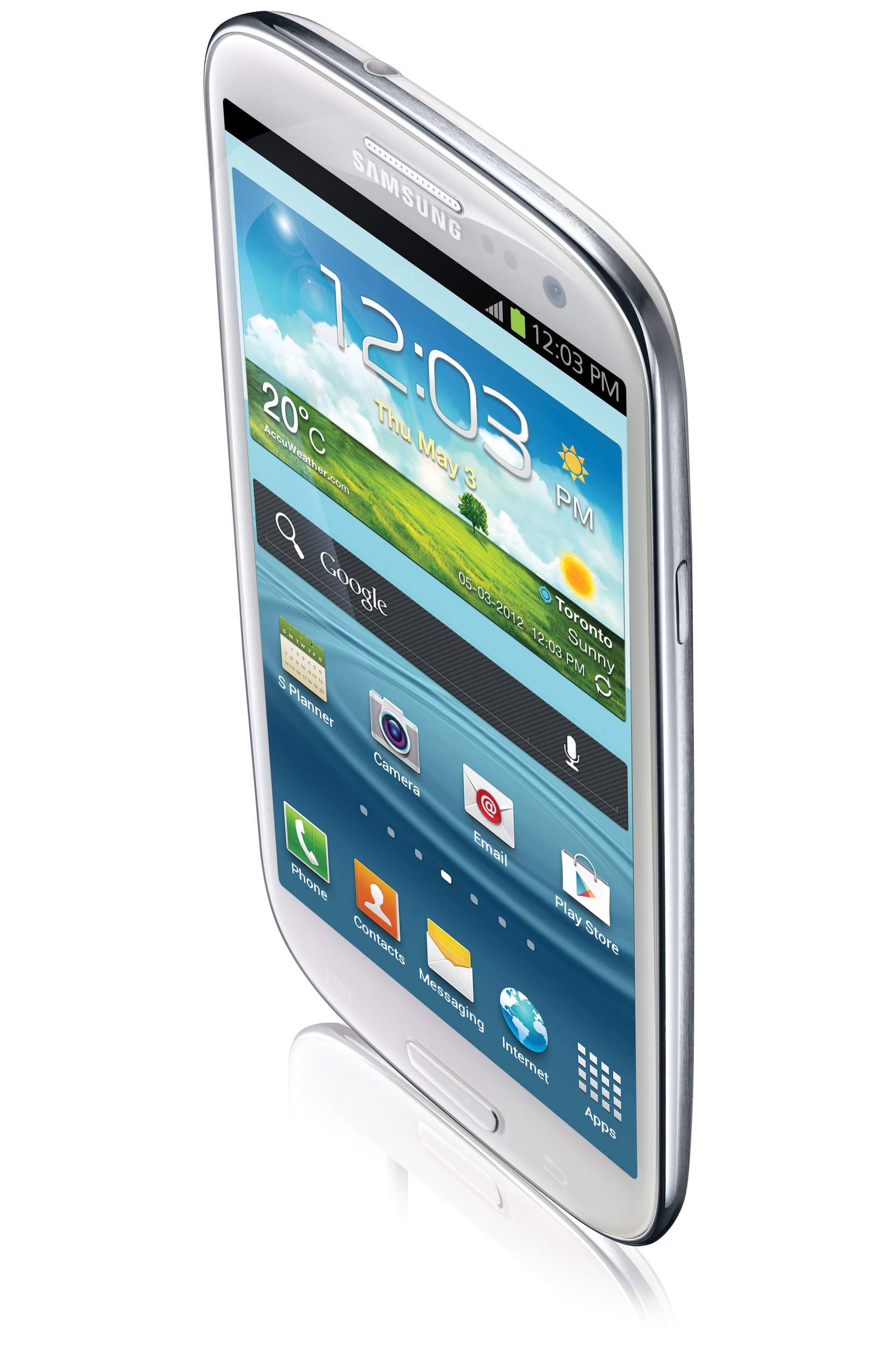 GT-I9300 3 Ángulo derecho Blanco