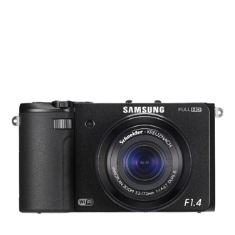 SAMSUNG EX2F Zepředu Černá