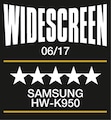 Widescreen, 5 Sterne, Ausgabe 06/2017, zur HW-K950, im Test: 4 Soundbars.