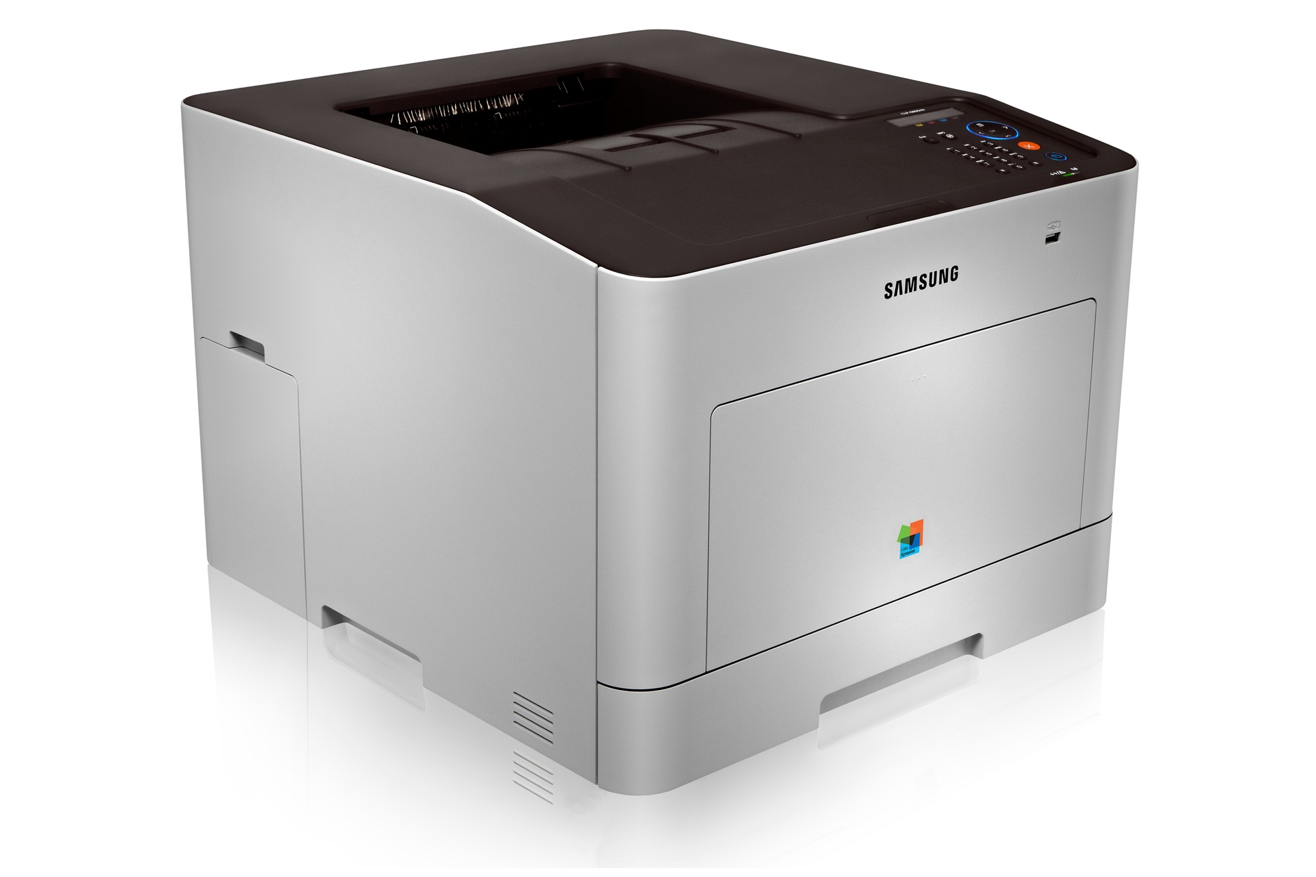 CLP-680DW 5 Linker Betrachtungswinkel Silber