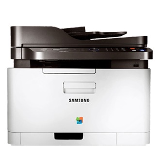 CLX-3305FW Vorderseite Weiß