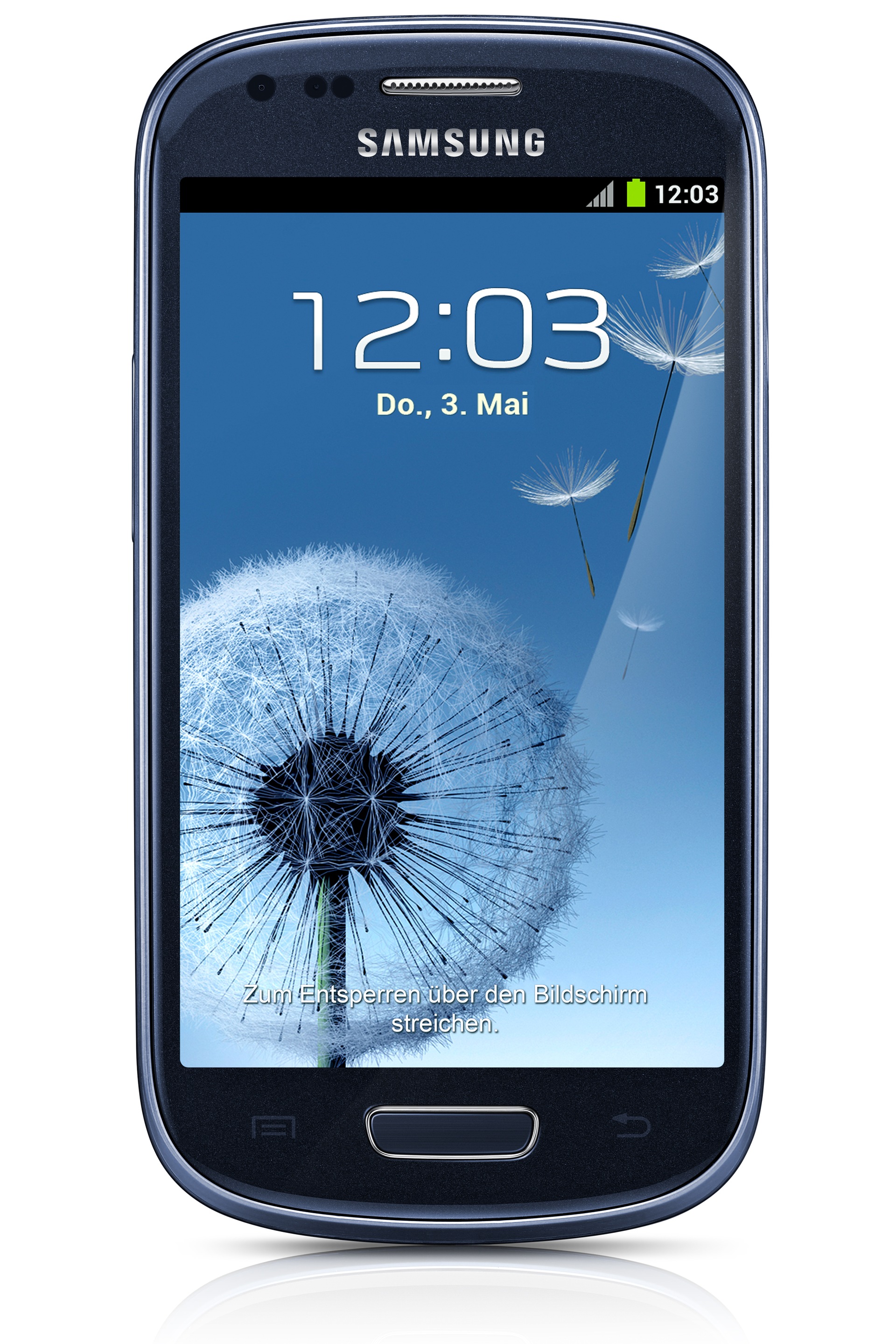 GT-I8190 6 Vorderseite Blau
