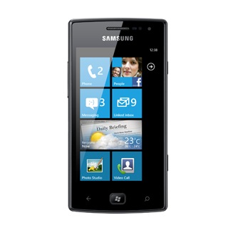 GT-I8350 Vorderseite Schwarz
