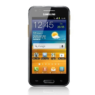 GT-I8530 Vorderseite Schwarz