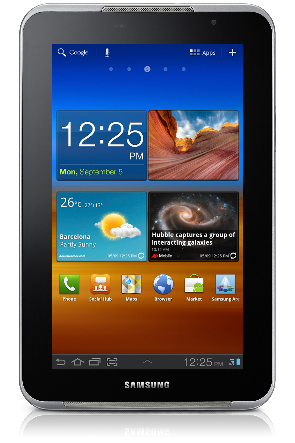 GT-P6201 1 Vorderseite
