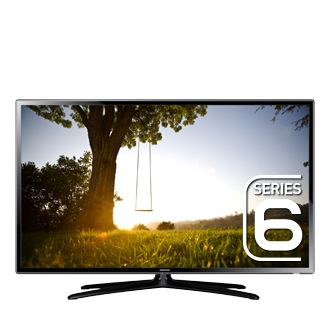 UE55F6100AW Vorderseite Schwarz